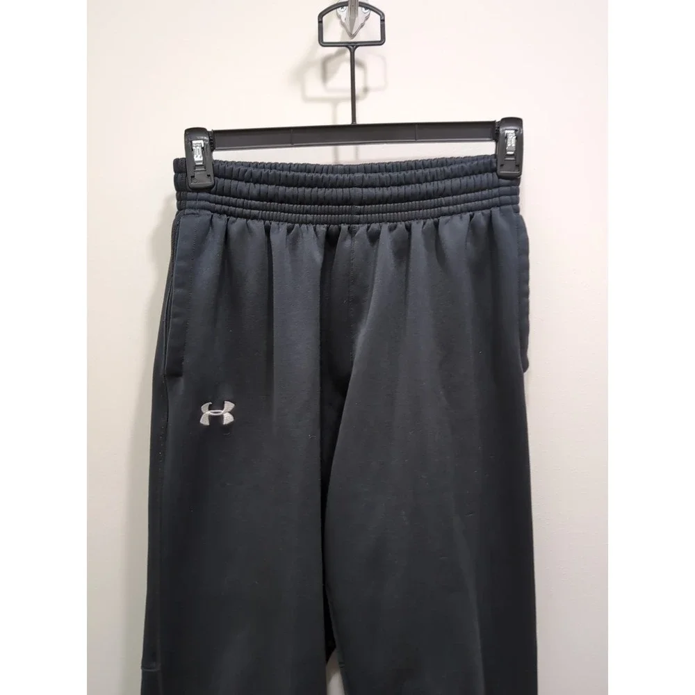 Under Armour Storm Fleece Pants Mens Medium Black Sweatpants Straight‎ 1259081